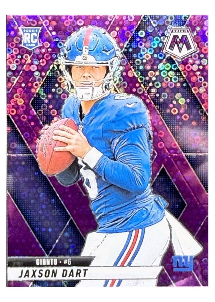 2025 Panini Mosaic Jaxson Dart #362 card