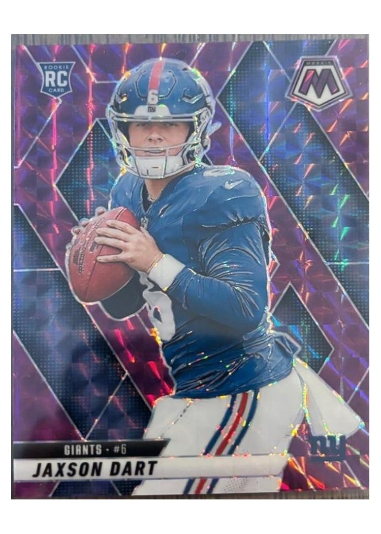 2025 Panini Mosaic Jaxson Dart #362 card