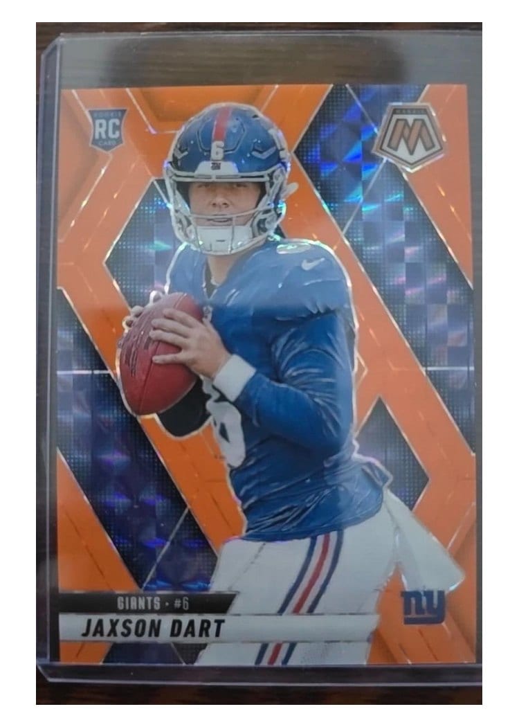 2025 Panini Mosaic Jaxson Dart #362 card