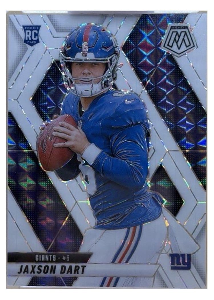 2025 Panini Mosaic Jaxson Dart #362 card