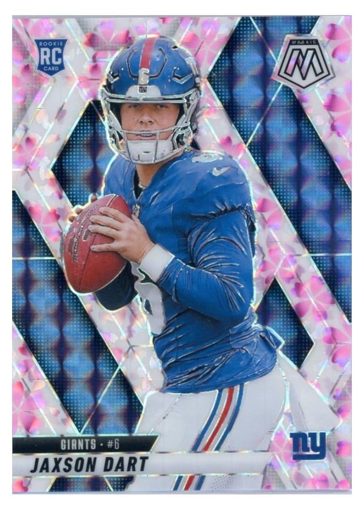 2025 Panini Mosaic Jaxson Dart #362 card