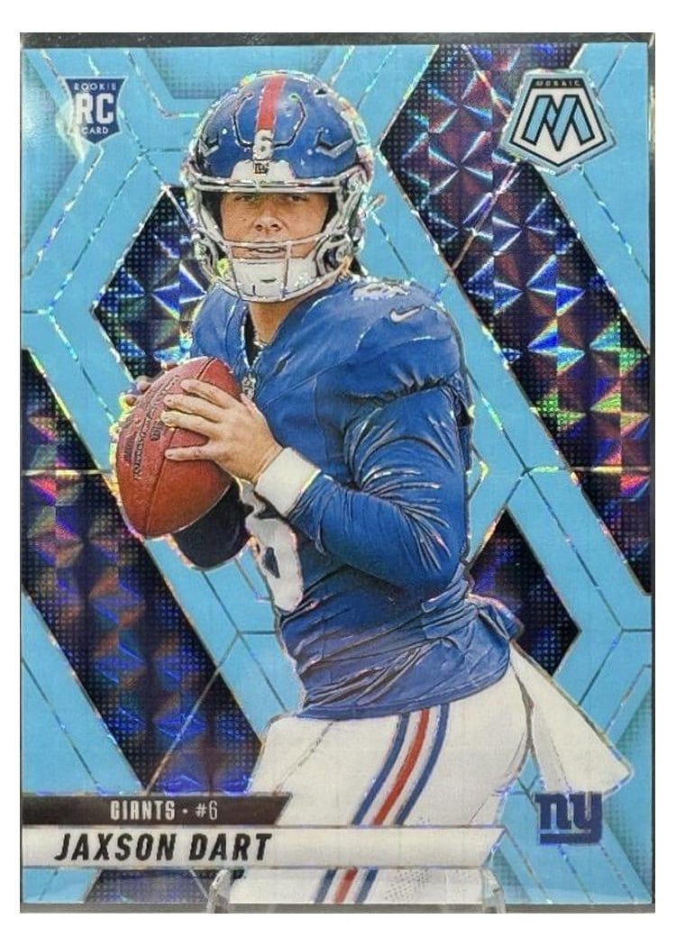 2025 Panini Mosaic Jaxson Dart #362 card