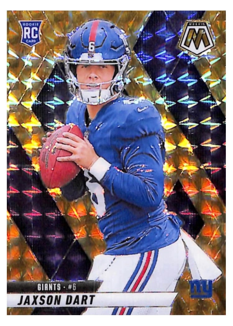 2025 Panini Mosaic Jaxson Dart #362 card
