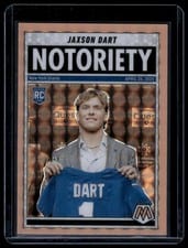 2025 Panini Mosaic Notoriety Jaxson Dart #11 card