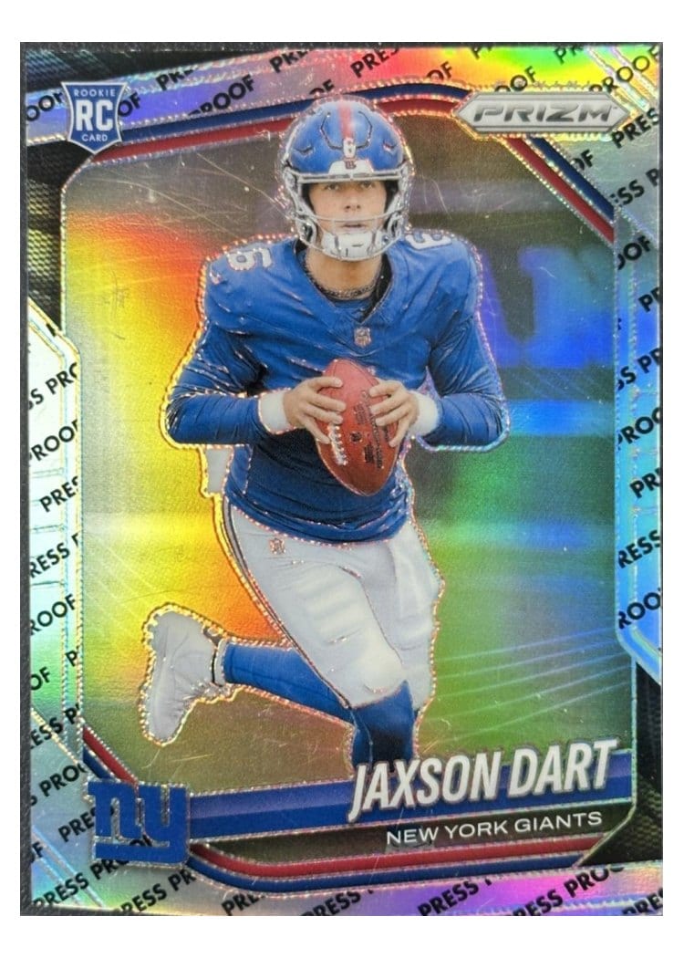 2025 Panini Prizm Jaxson Dart #332 card