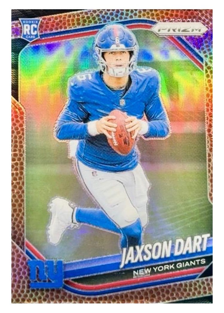 2025 Panini Prizm Jaxson Dart #332 card