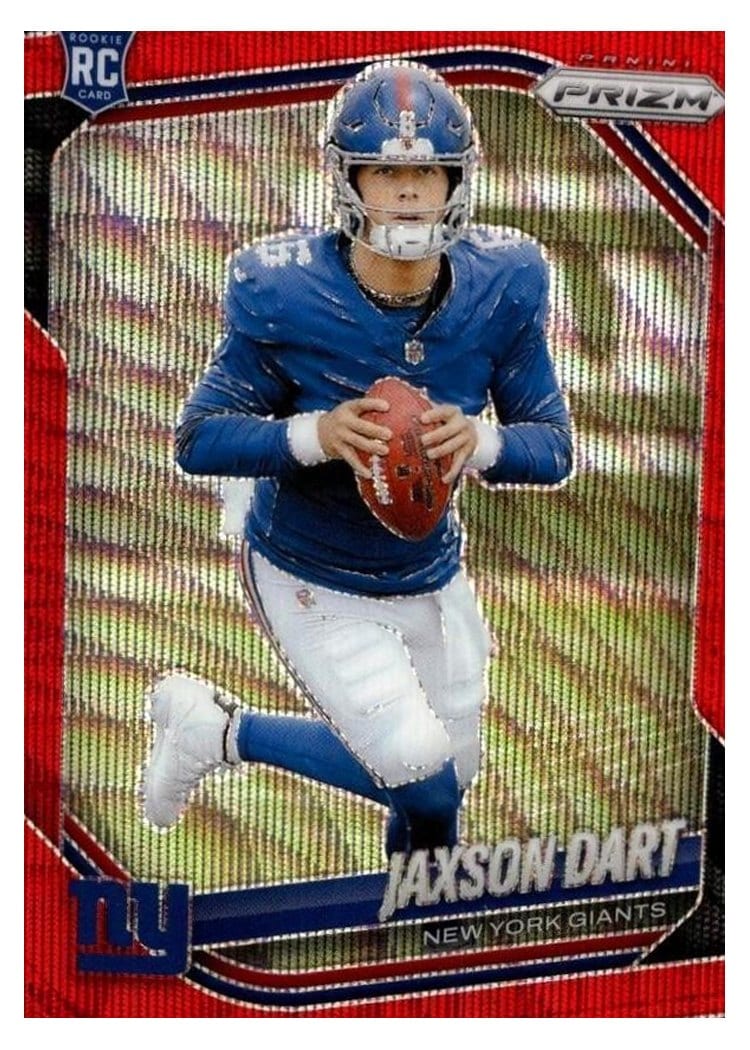 2025 Panini Prizm Jaxson Dart #332 card
