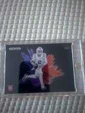 2025 Panini Prizm Draft Picks Black Color Blast Jaxson Dart #14