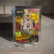 2025 Panini Prizm Draft Picks Instant Impact Jaxson Dart #11 card