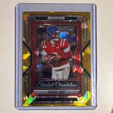 2025 Panini Prizm Draft Picks Student Orientation Jaxson Dart #9