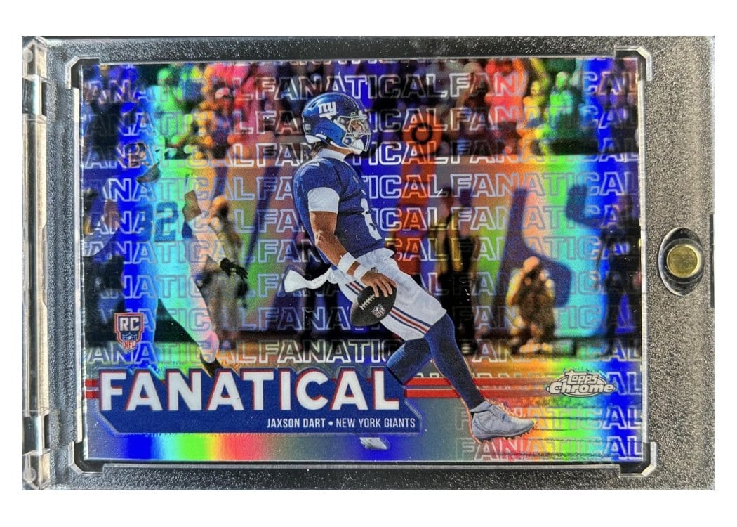 2025 Topps Chrome Fanatical Jaxson Dart #FF-5 card