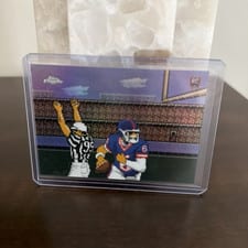 2025 Topps Chrome Tecmo Jaxson Dart #TECMO-19