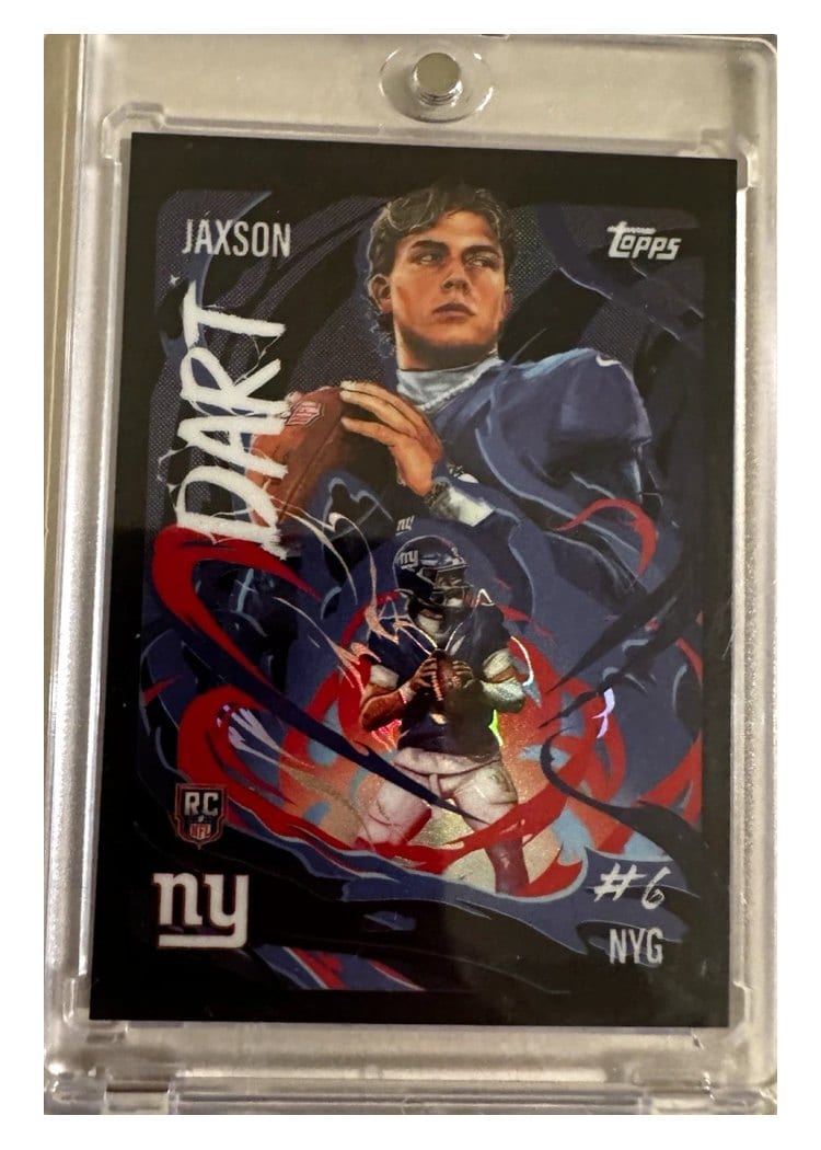 2025 Topps Chrome Ultra Violet Jaxson Dart #UV-1 card