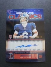 2025 Topps Signature Class Signature Classics Jaxson Dart #SC-JDA