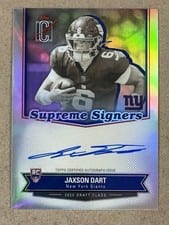 2025 Topps Signature Class Supreme Signers Jaxson Dart #SS-JDA