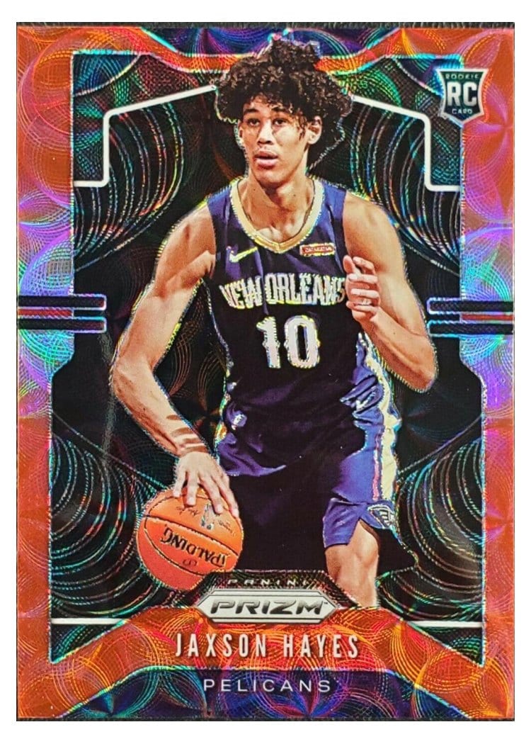 2019-20 Panini Prizm Base Set Jaxson Hayes Red Choice Prizm #254 card