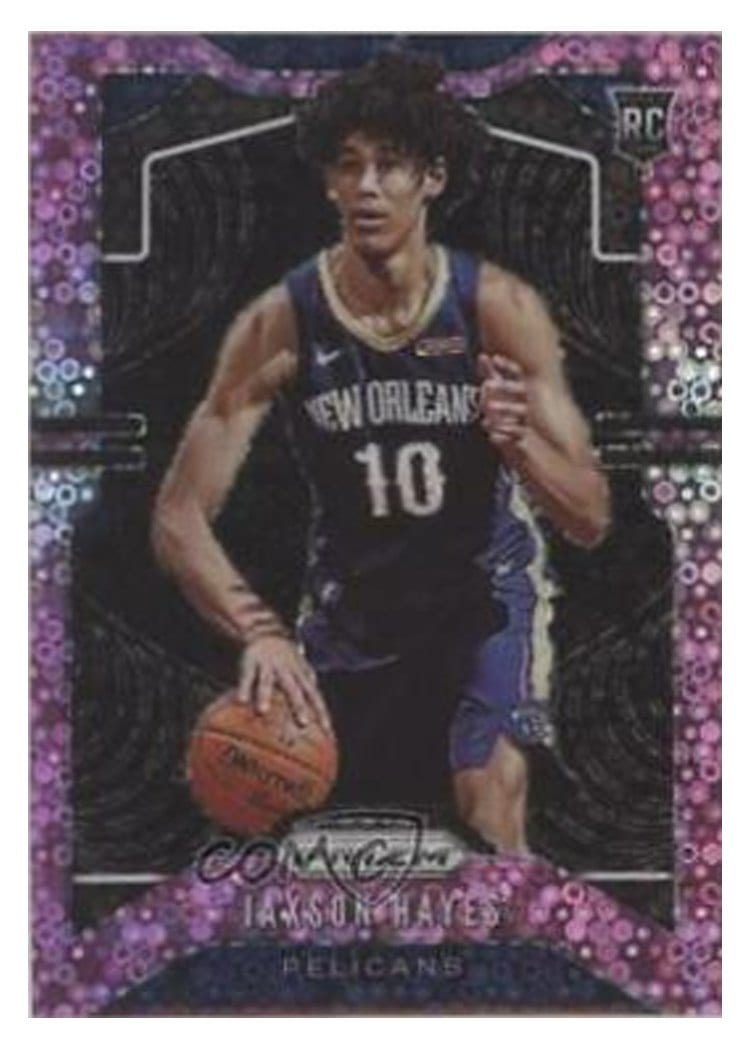 2019-20 Panini Prizm Base Set Jaxson Hayes #254 card