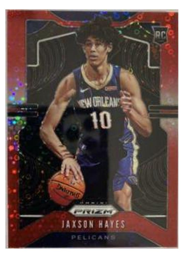 2019-20 Panini Prizm Base Set Jaxson Hayes Fast Break Prizm Red #254 card