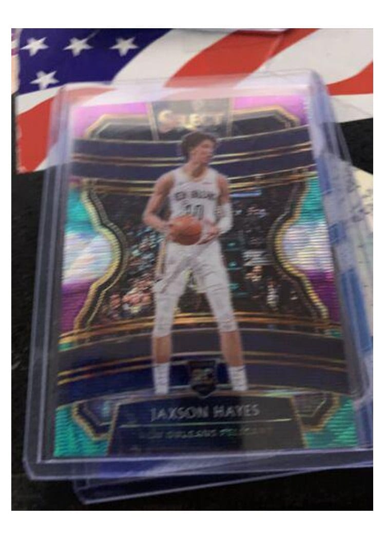 2019-20 Panini Select Base Set Jaxson Hayes Tri Color Prizm #170 card