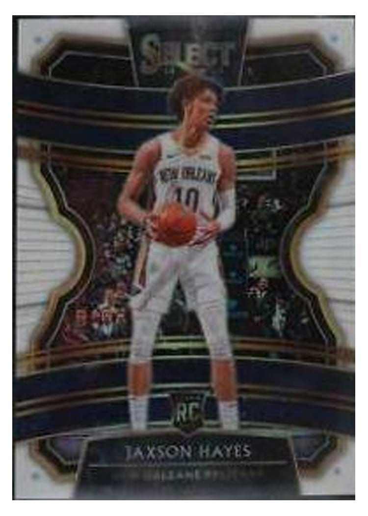 2019-20 Panini Select Base Set Jaxson Hayes #34 card