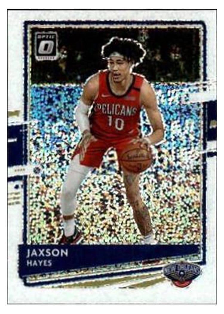 2020-21 Donruss Optic Base Set Jaxson Hayes White Sparkle #97 card