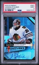 2023-24 Upper Deck Synergy Rookie Sygnatures Jaxson Stauber #S-ST card