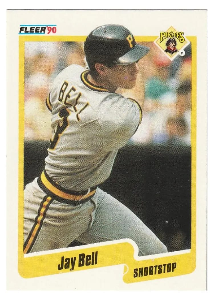 1990 Fleer Jay Bell #459 card