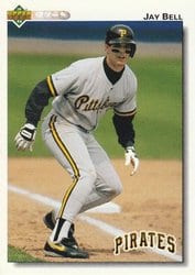 1992 Upper Deck Base Set Jay Bell #115 card