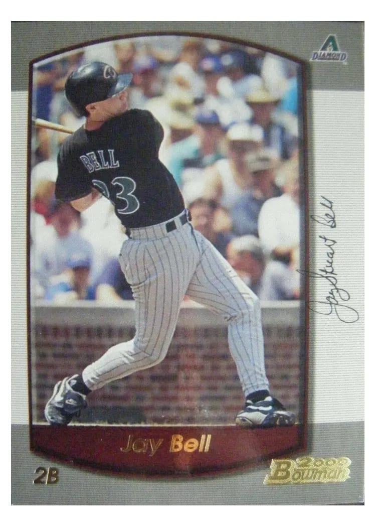 2000 Bowman Jay Bell #89 card