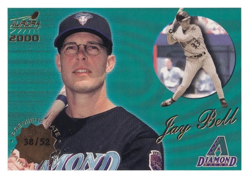 2000 Pacific Aurora Jay Bell #5 card