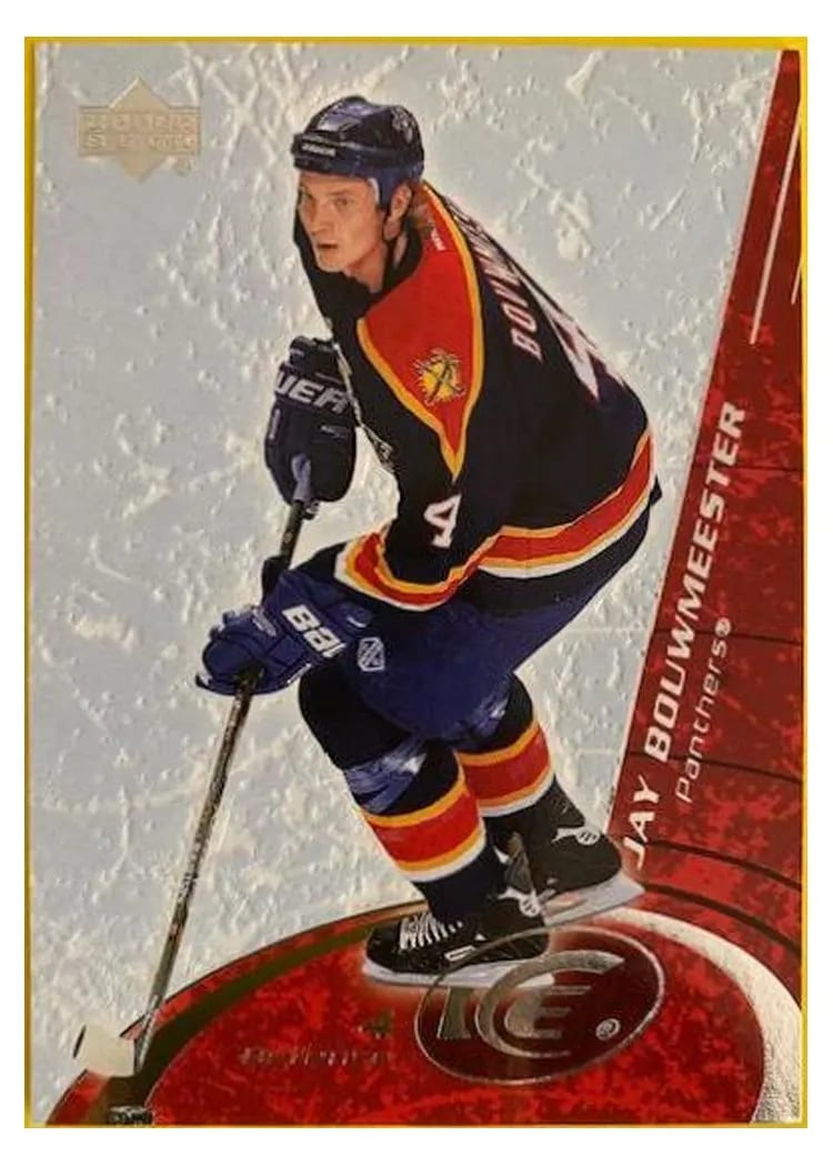 2003 Upper Deck Ice Jay Bouwmeester #39 card