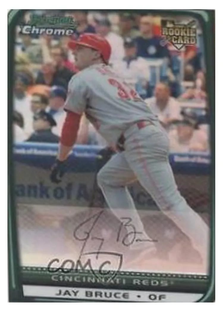 2008 Bowman Chrome Draft Jay Bruce #BDP11 card