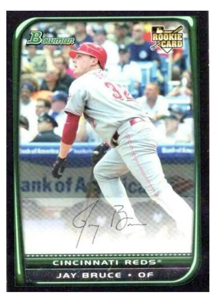 2008 Bowman Draft Picks Jay Bruce #BDP11 card