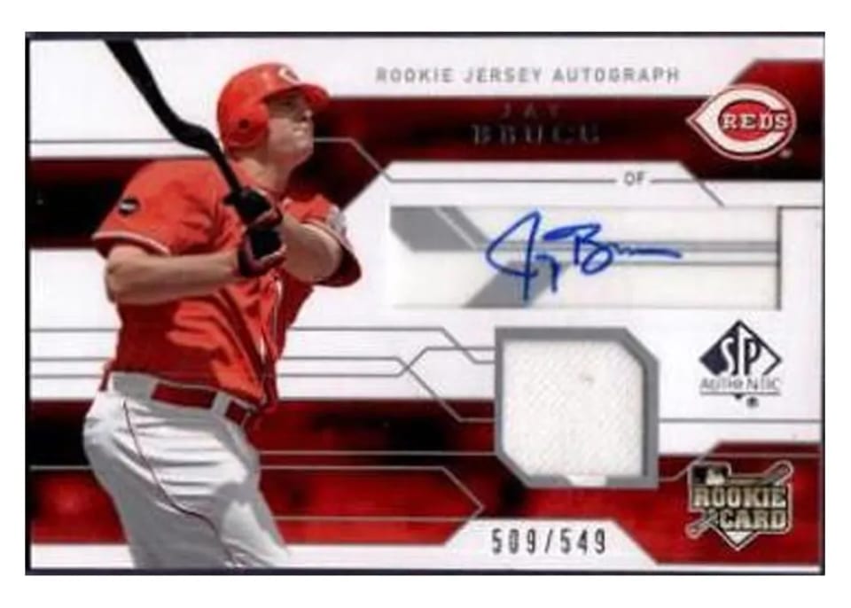 2008 SP Authentic Jay Bruce #132 card