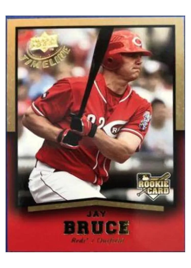2008 Upper Deck Timeline Jay Bruce #86 card