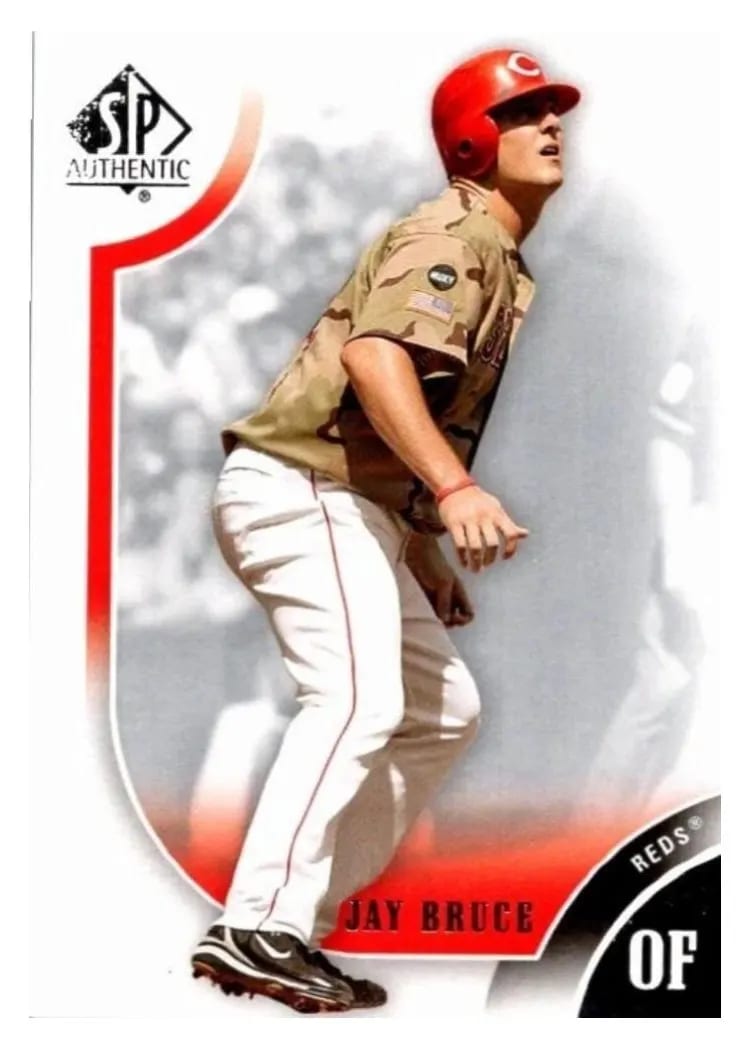 2009 SP Authentic Jay Bruce #66 card