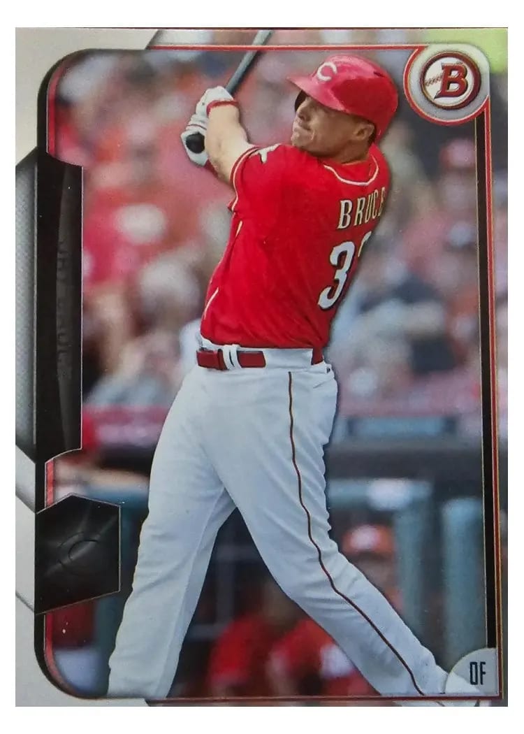 2015 Bowman Jay Bruce #4 card
