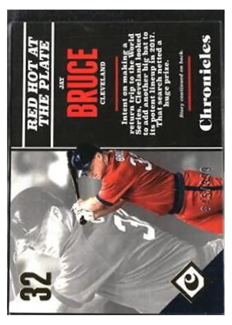 2017 Panini Chronicles Base Set Jay Bruce #4 card