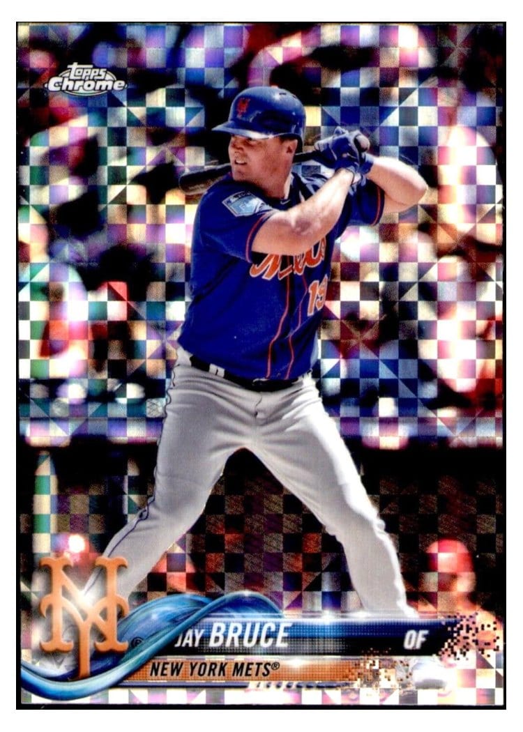 2018 Topps Chrome Base Set Jay Bruce #172 card