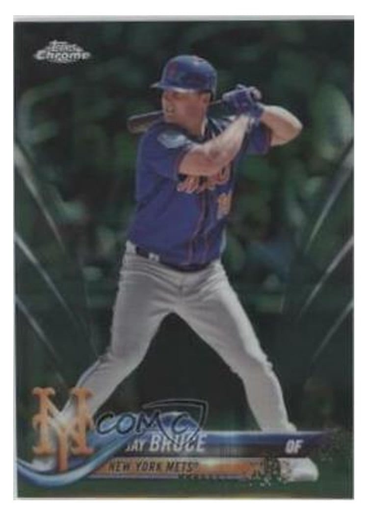 2018 Topps Chrome Base Set Jay Bruce #172 card
