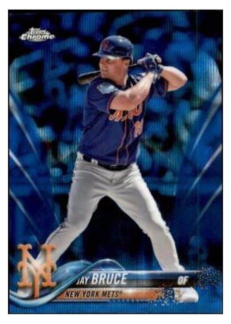 2018 Topps Chrome Base Set Jay Bruce #172 card