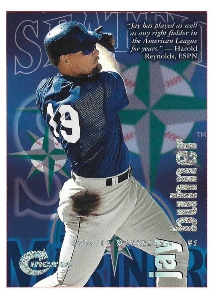1996 Circa Jay Buhner #76 card