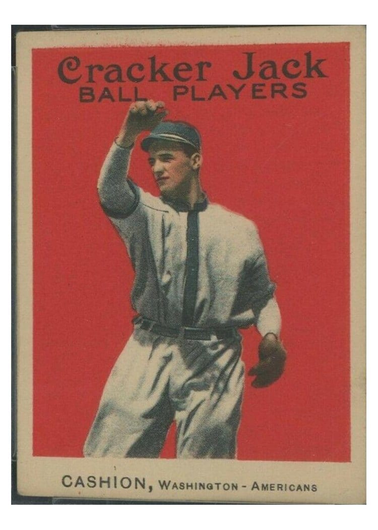 1914 Cracker Jack Jay Cashion #62 card