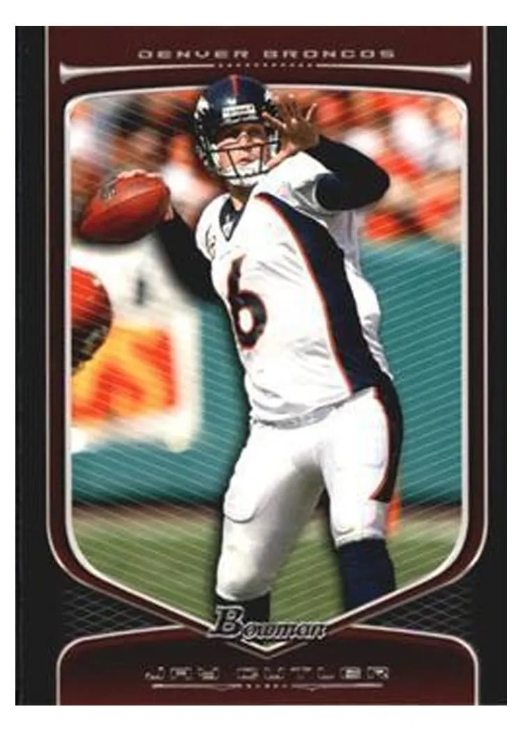 2009 Bowman Draft Jay Cutler #8 card