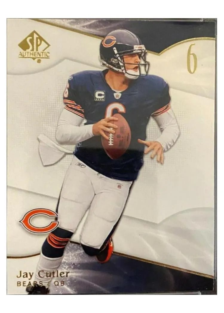 2009 SP Authentic Jay Cutler #53 card