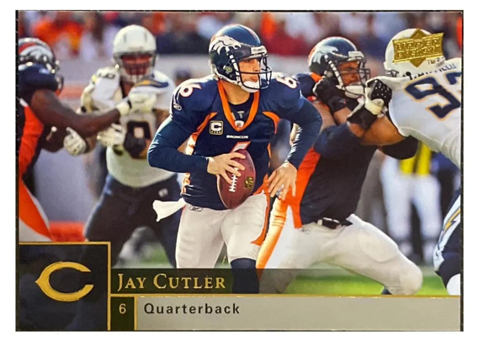 2009 Upper Deck Jay Cutler #63 card