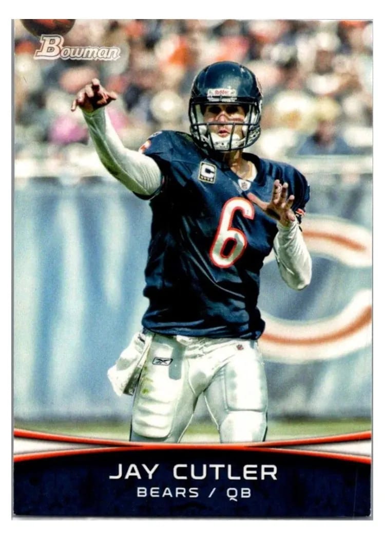 2012 Bowman Jay Cutler #52 card