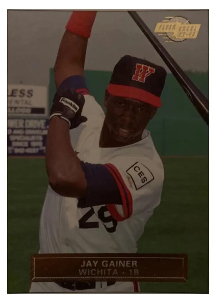1992 Fleer Excel Jay Gainer #109 card