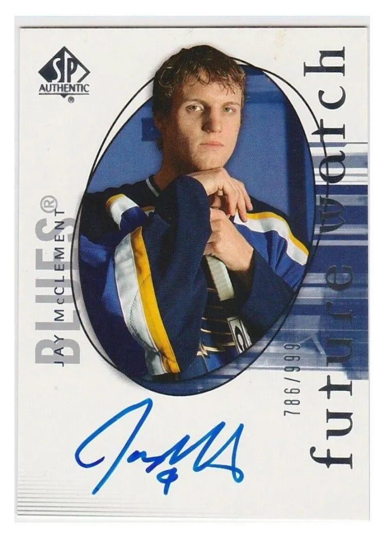 2005 SP Authentic Jay McClement #185 card