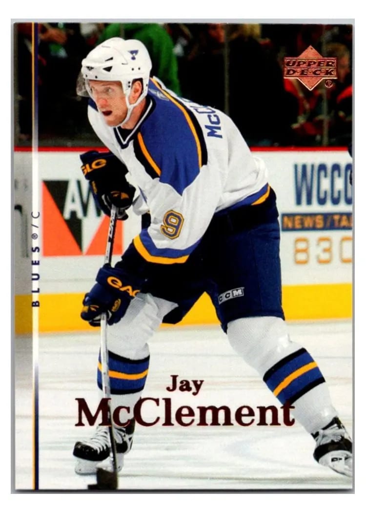2007 Upper Deck Jay McClement #16 card